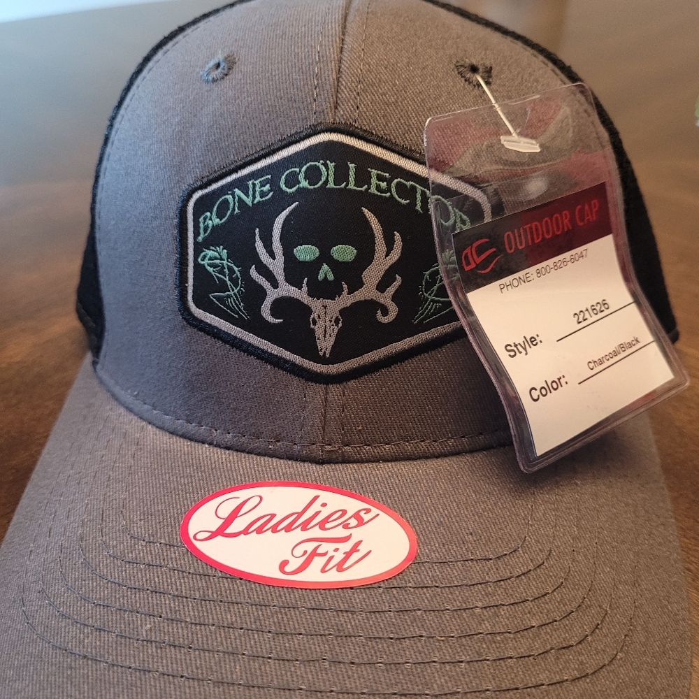 Bone Collector Gray Cap - Picture 2 of 5